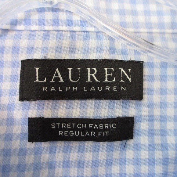 Lauren‎ Ralph Lauren Plaid Stretch Regular Fit Shirt - Picture 4 of 13